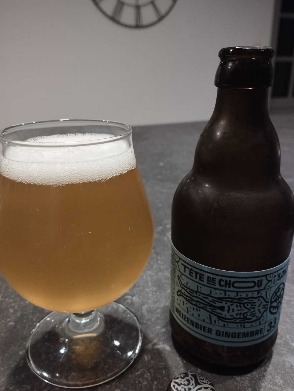 Tête De Chou Blanche Gingembre, Brasserie De La Tête De Chou