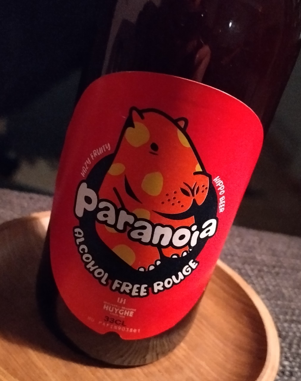 Paranoia Alcohol Free Rouge, Belgium