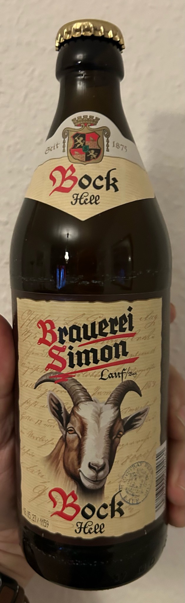 Bock Hell, Brauerei Simon (Kaiser Bräu)