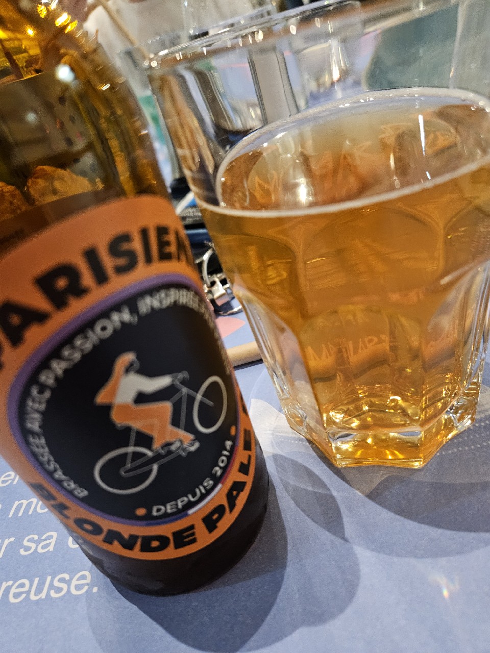 la parisienne blonde pale ale, France