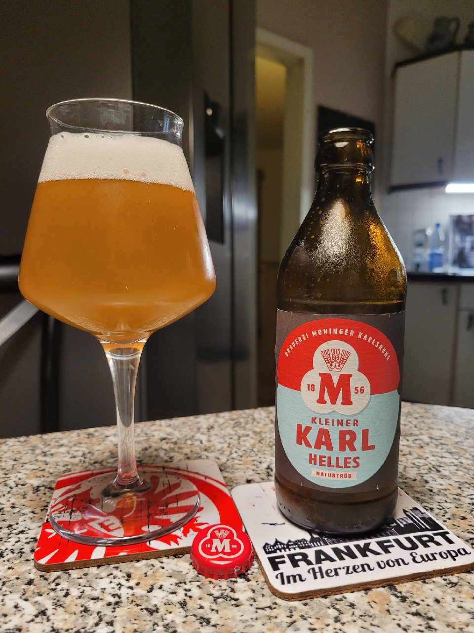 Kleiner Karl, Brauerei Moninger Karlsruhe