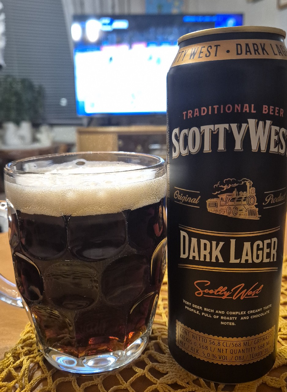 ScottyWest Dark Lager, Latvia