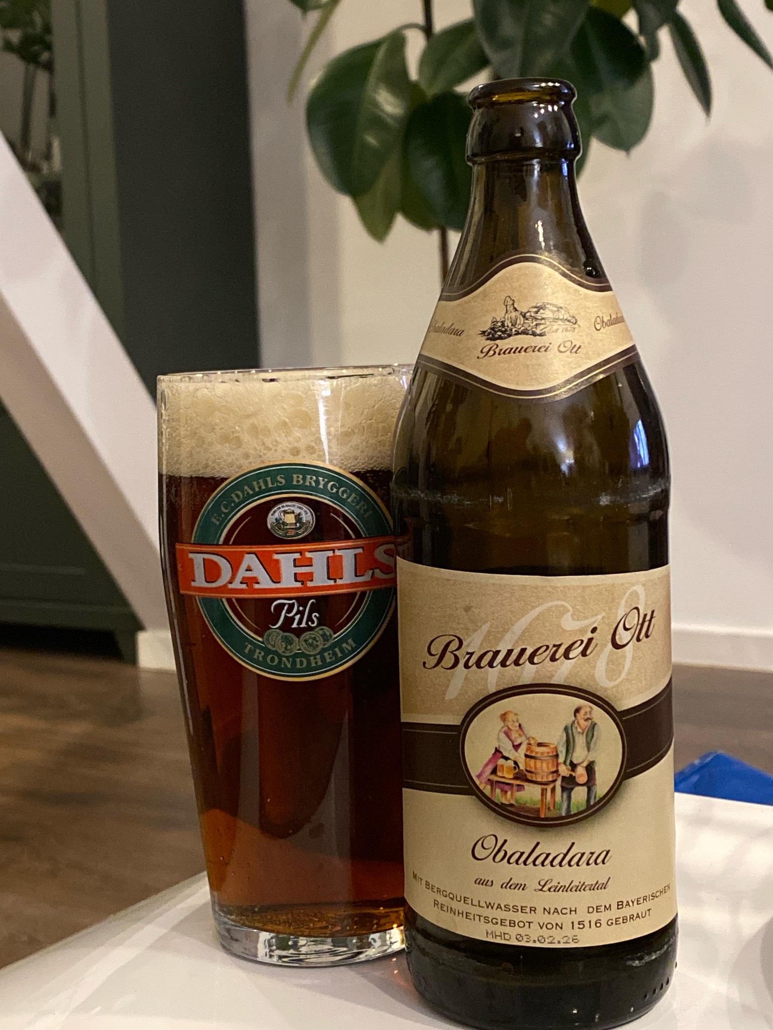 Obaladara aus dem Leinleitertal, Brauerei Ott