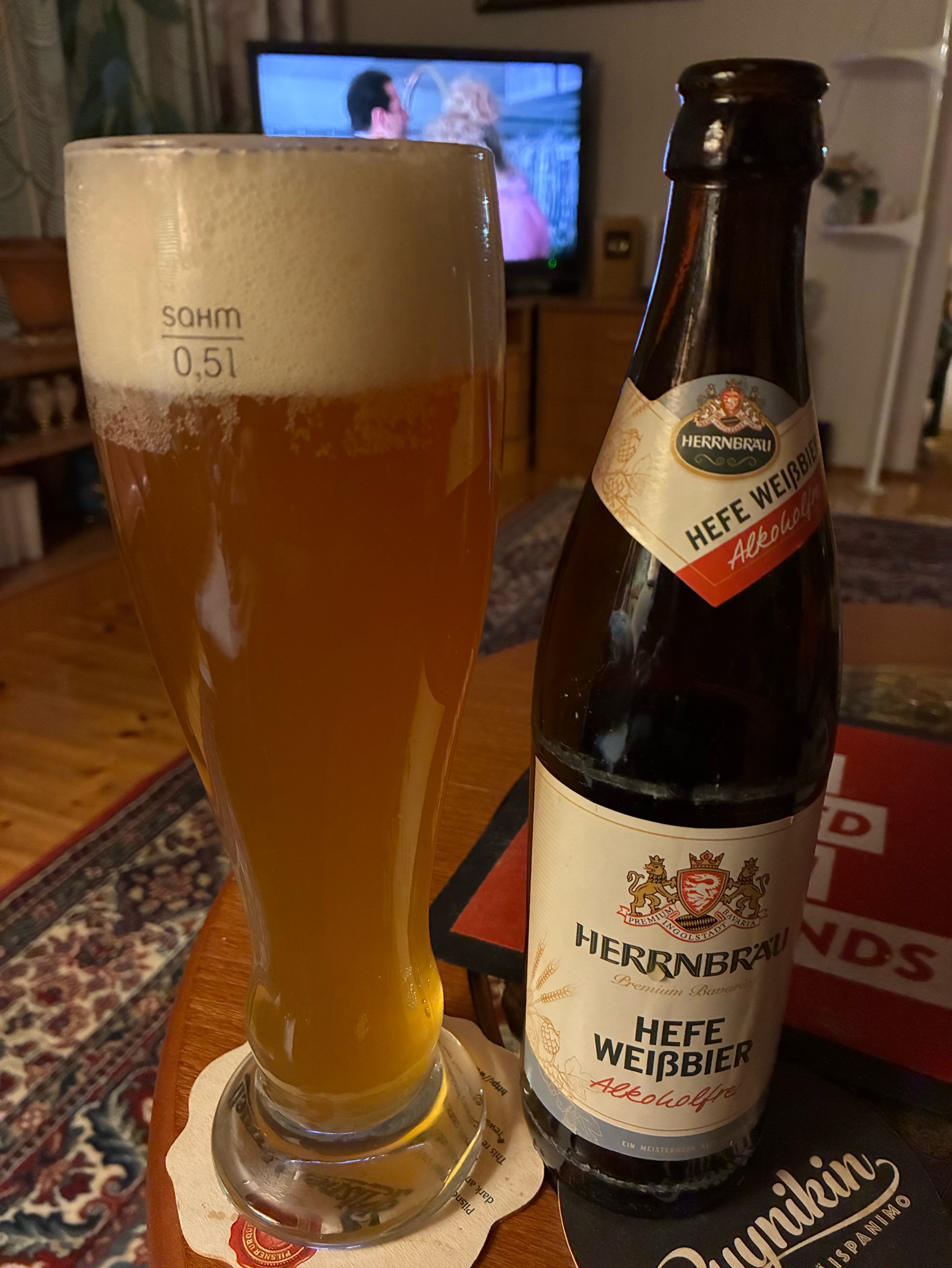 Herrnbräu Hefe Weißbier Alkoholfrei, Herrnbräu