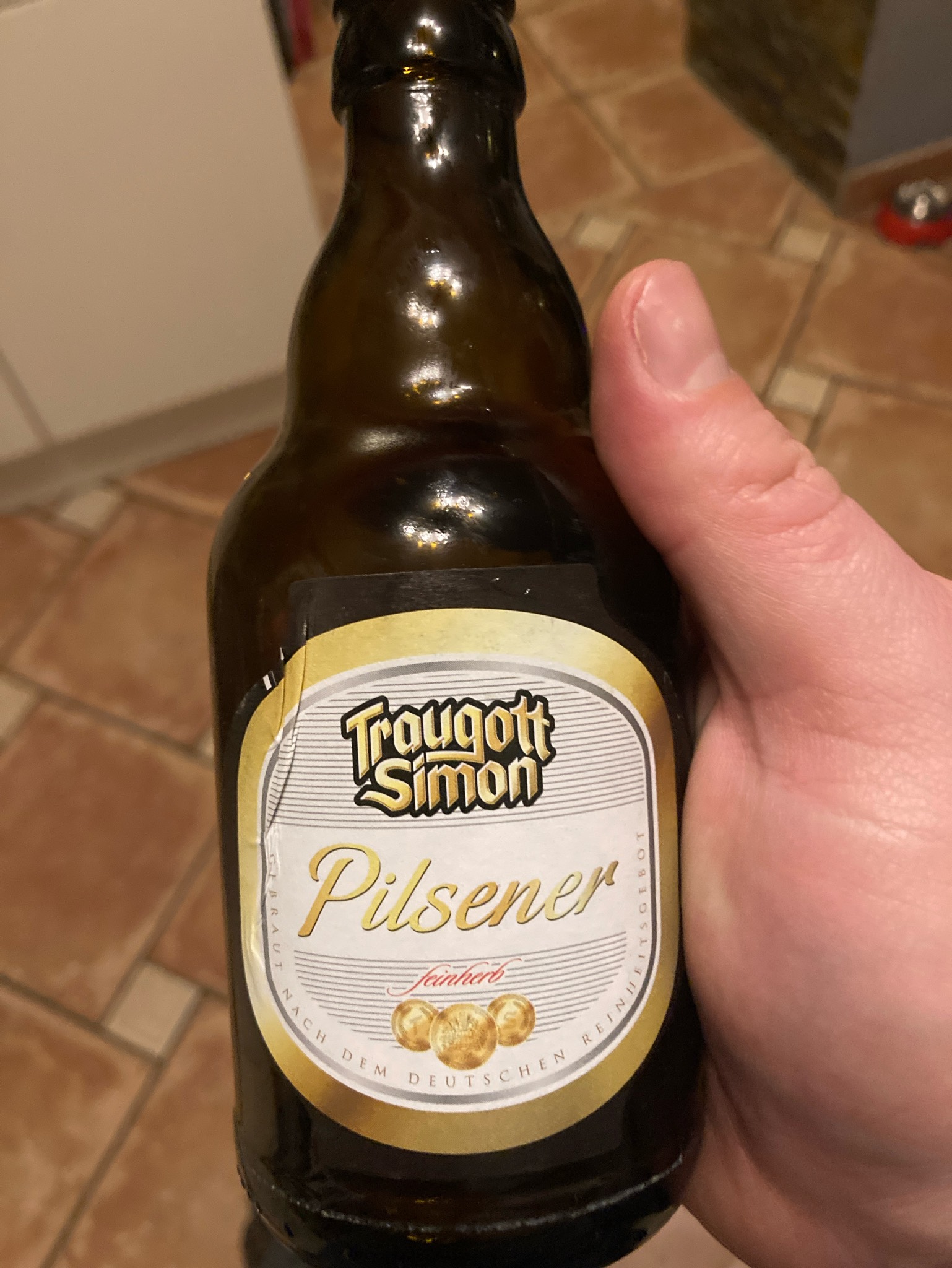 Traugott Simon Pilsener, König Brauerei (Bitburger)