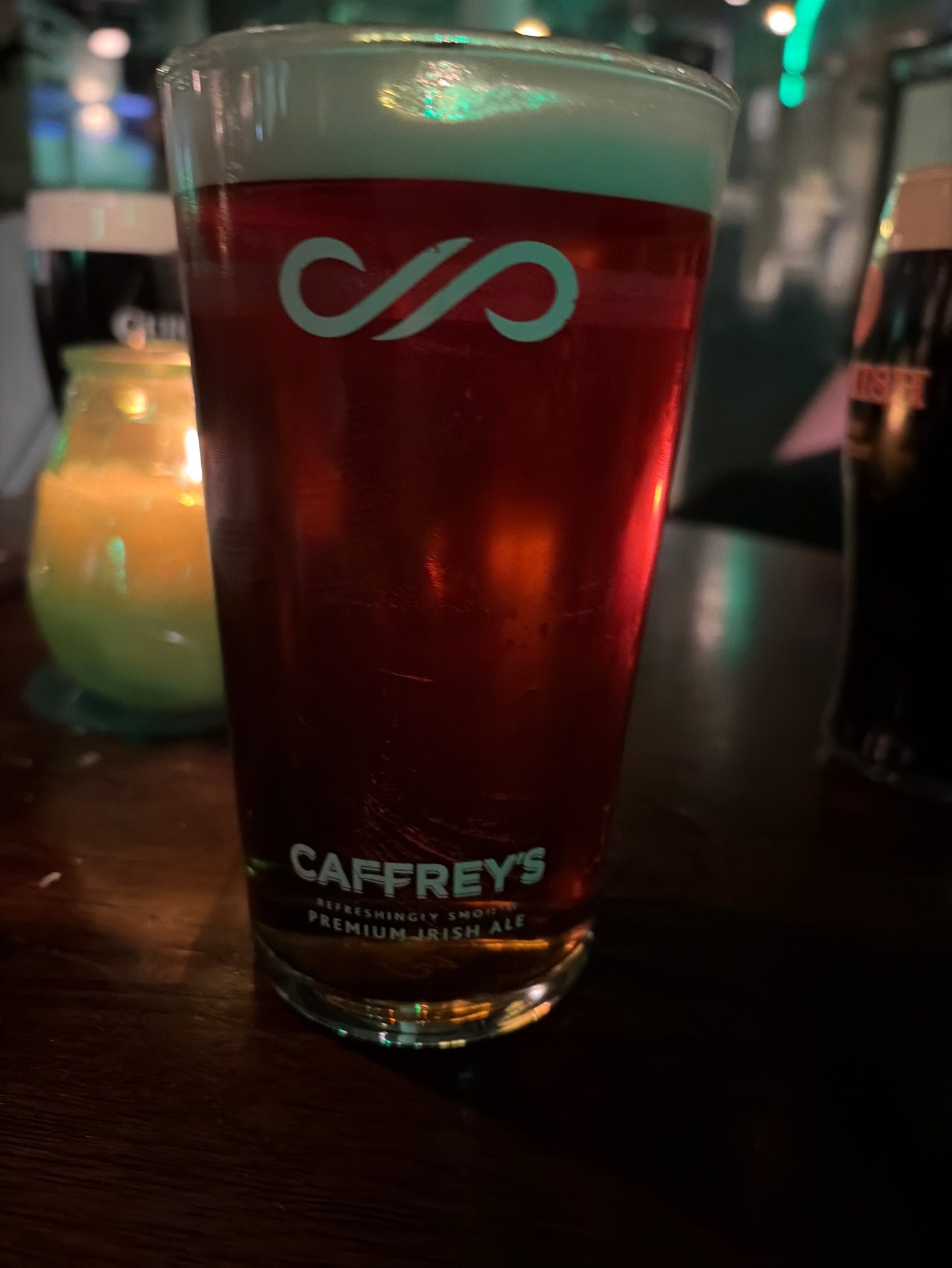 Caffrey's Premium Irish Ale, England