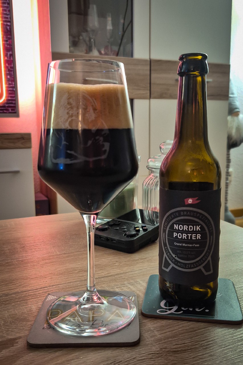 Nordik Porter Grand Marnier-Fass (2025), Störtebeker Braumanufaktur