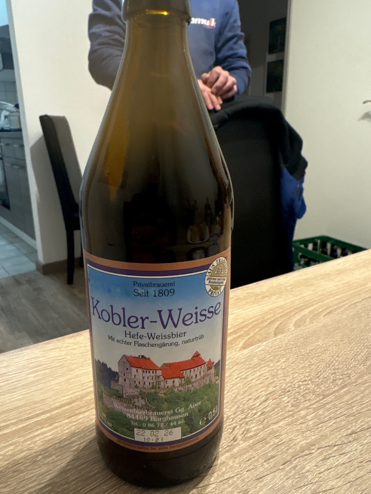 Kobler-Weisse, Weizenbierbrauerei Gg. Auer