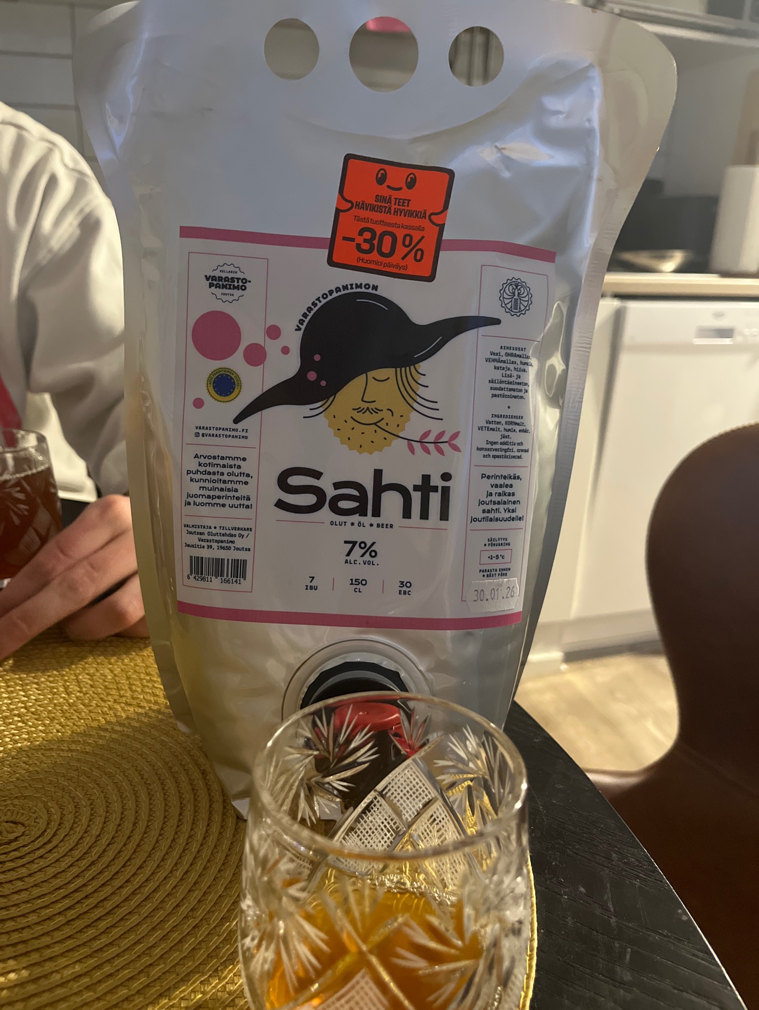 Sahti, Varastopanimo