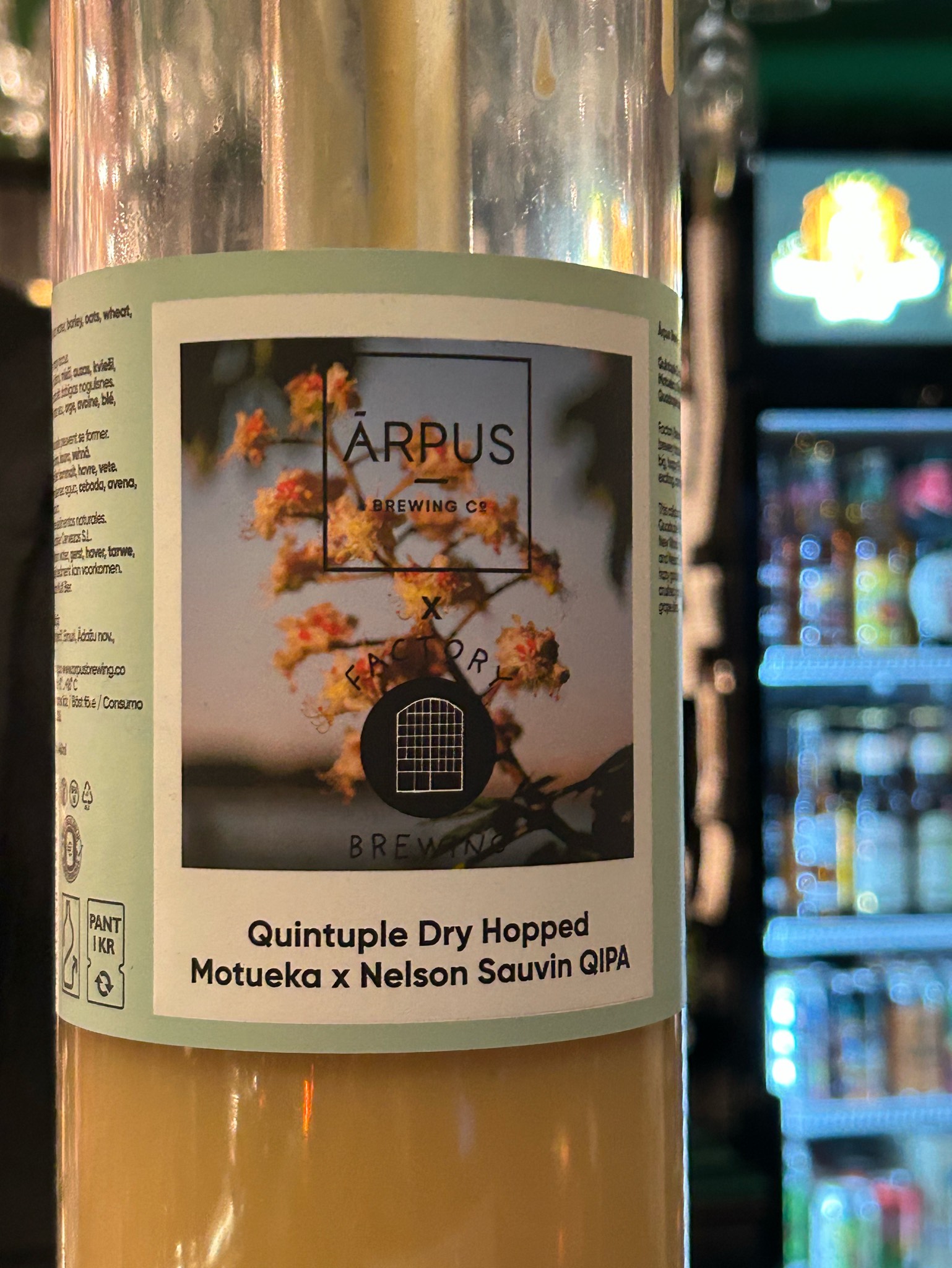 Quintuple Dry Hopped Motueka x Nelson Sauvin QIPA, Ārpus Brewing Co.
