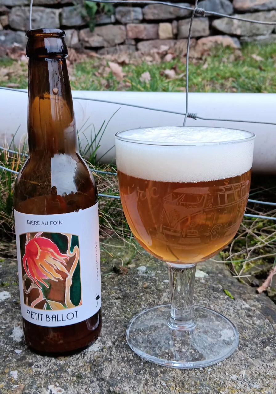 Petit Ballot Bière Au Foin, Brasserie des Beaux Jours
