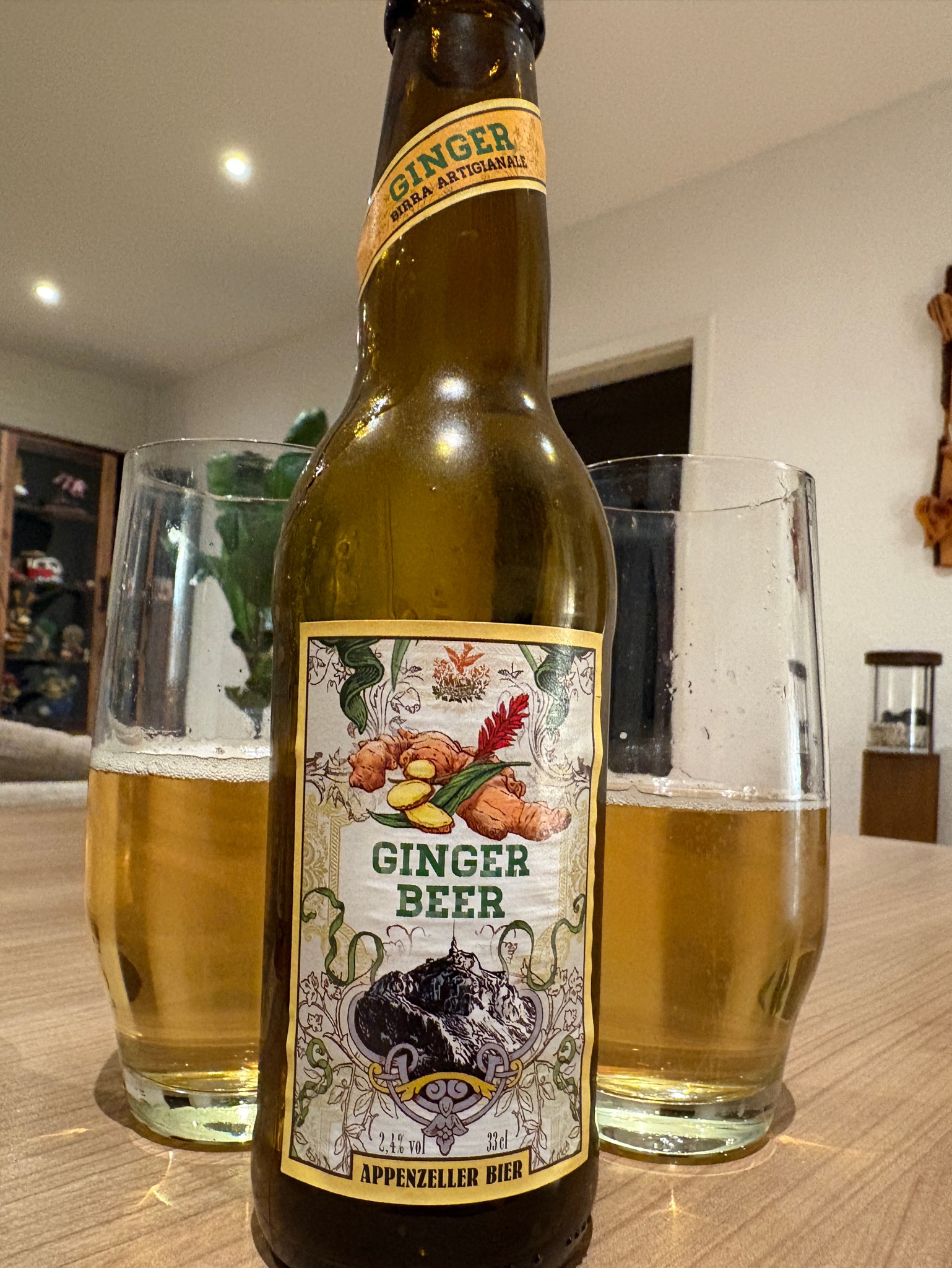 GB Birra Artigianale Ginger Beer, Switzerland