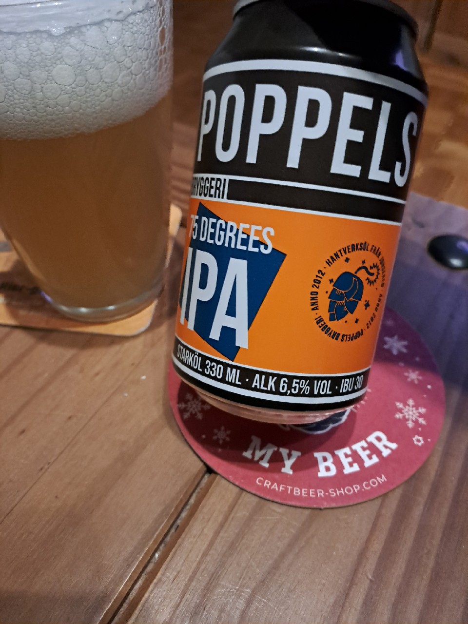 75 Degrees IPA, Sweden