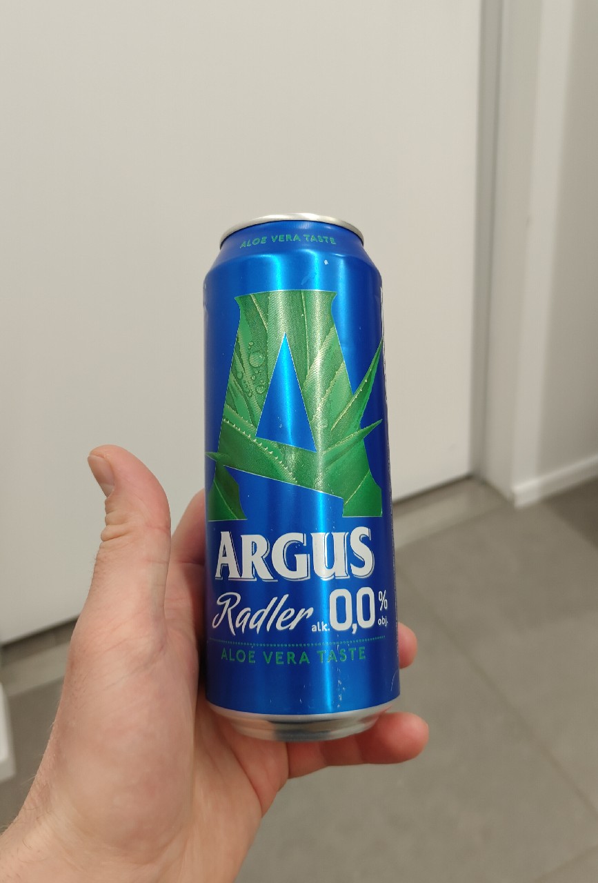 Argus Radler Aloe Vera Taste, Lidl Lietuva