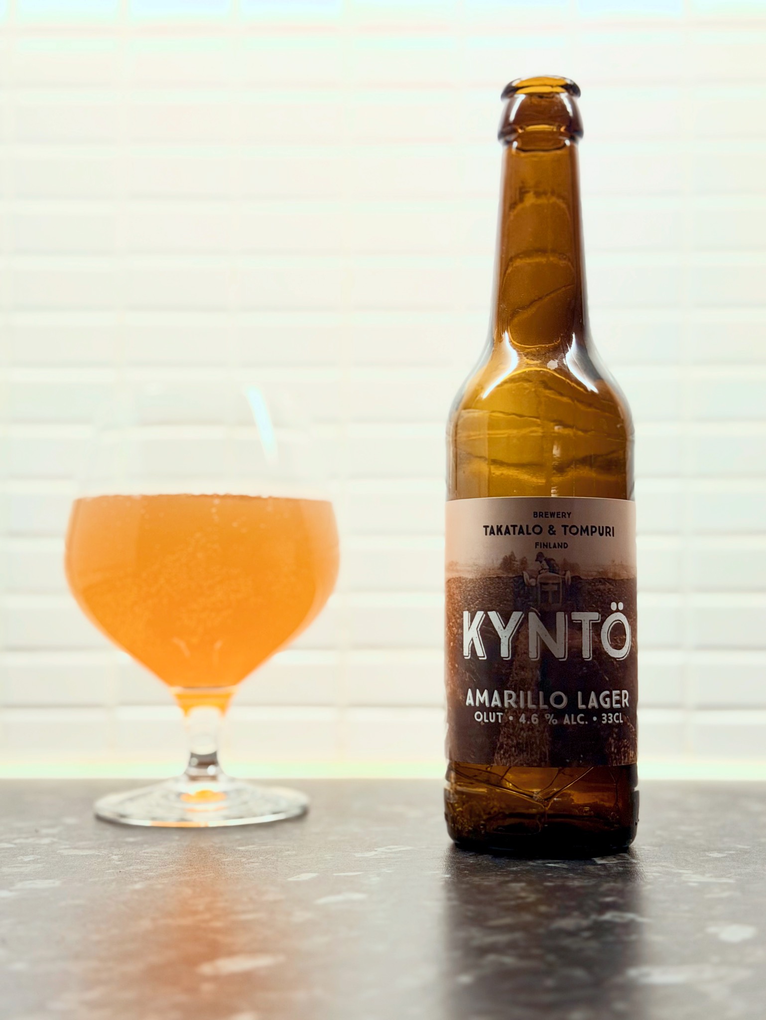 Kyntö Amarillo Lager, Finland