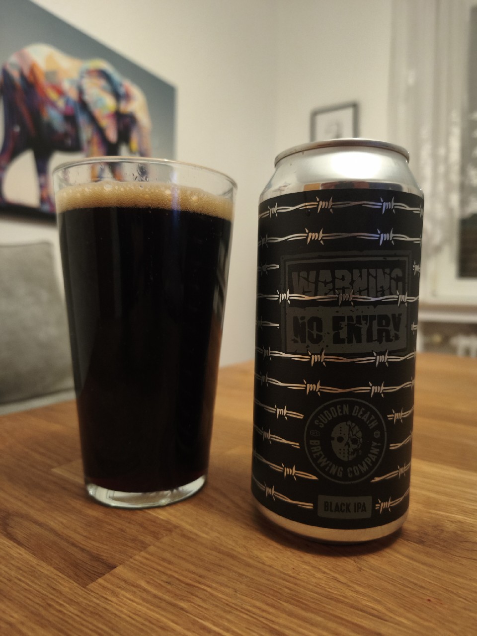 No entry, Sudden Death Brewing Co.