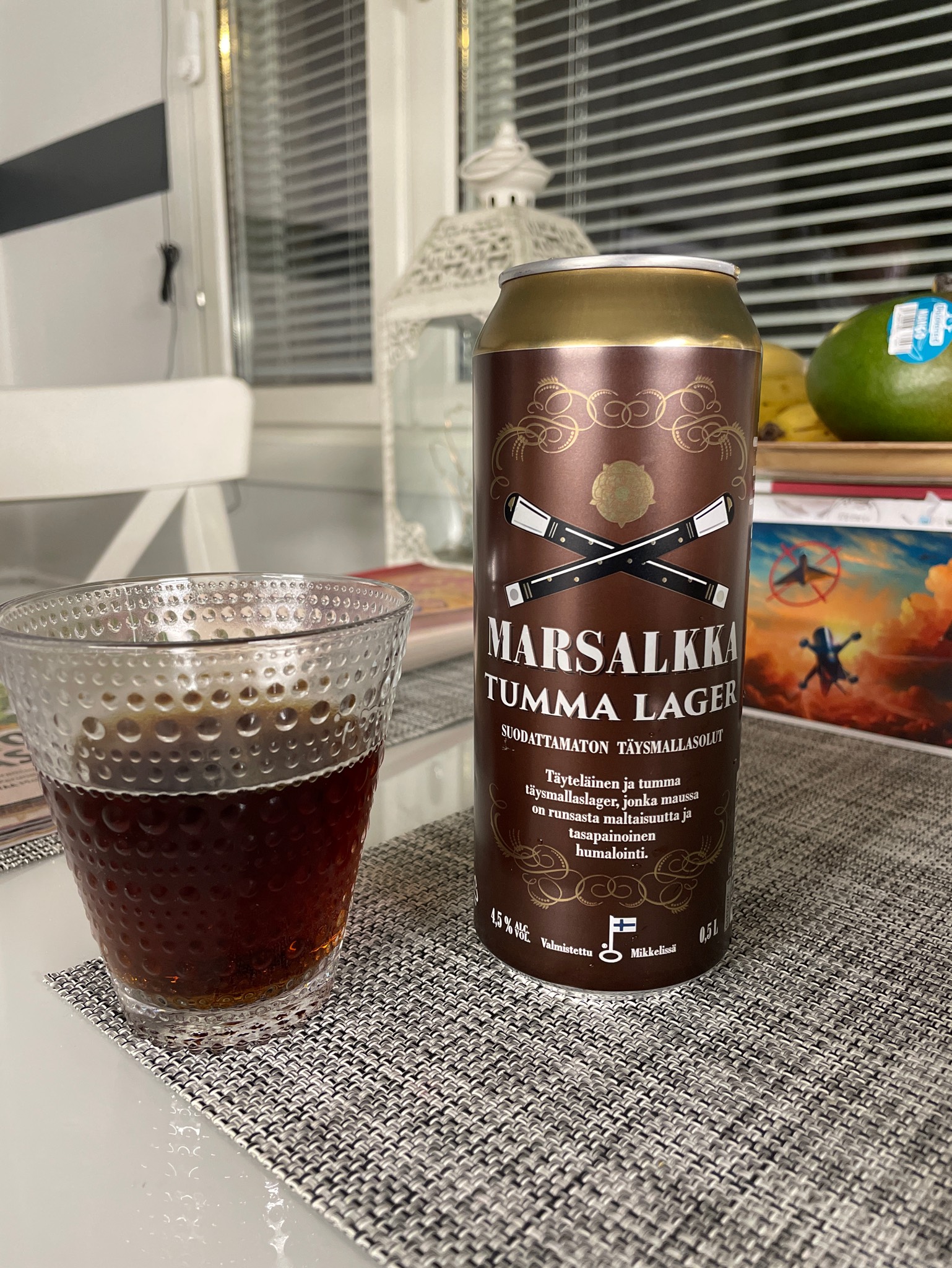Marsalkka Tumma Lager, Finland