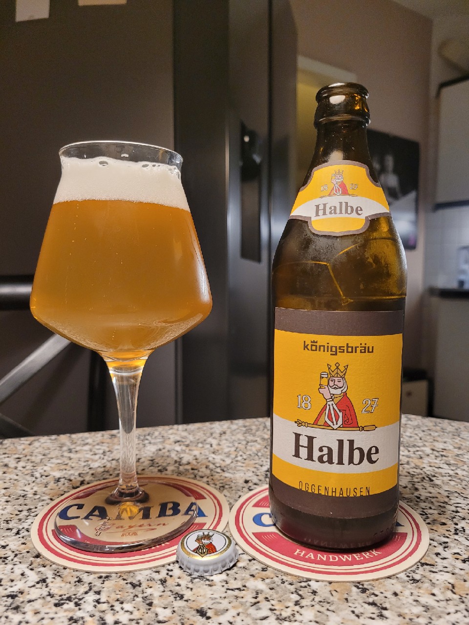 Königsbräu Halbe / Helles, Königsbräu Majer