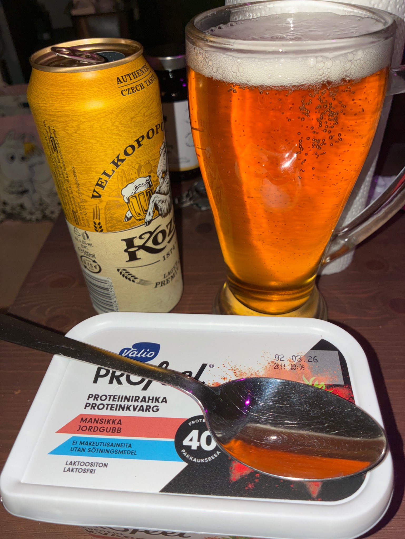 Kozel Premium Lager / Kozel 11°, Pivovar Velké Popovice (Asahi Breweries)