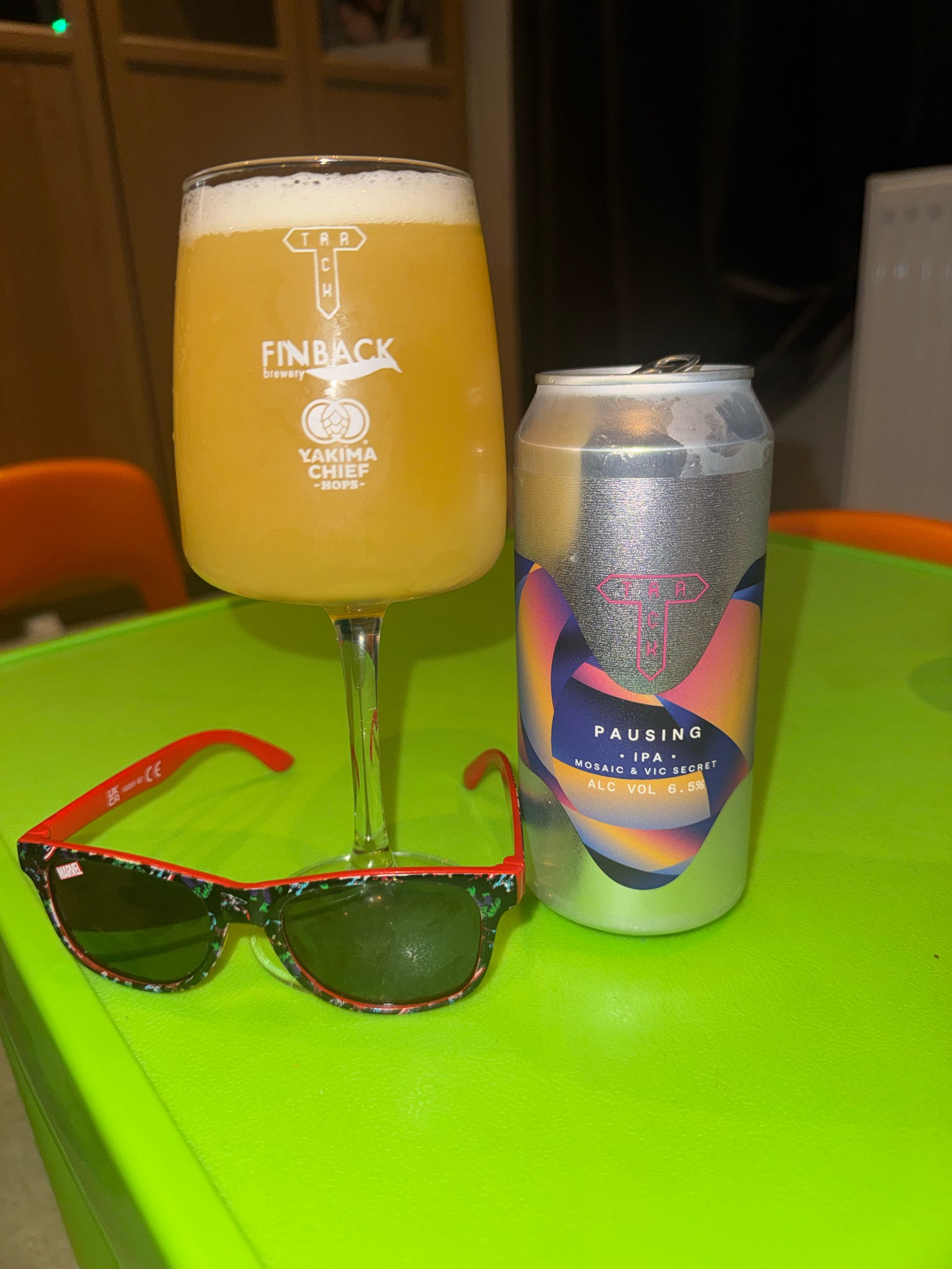 Pausing, Track Brewing Co.