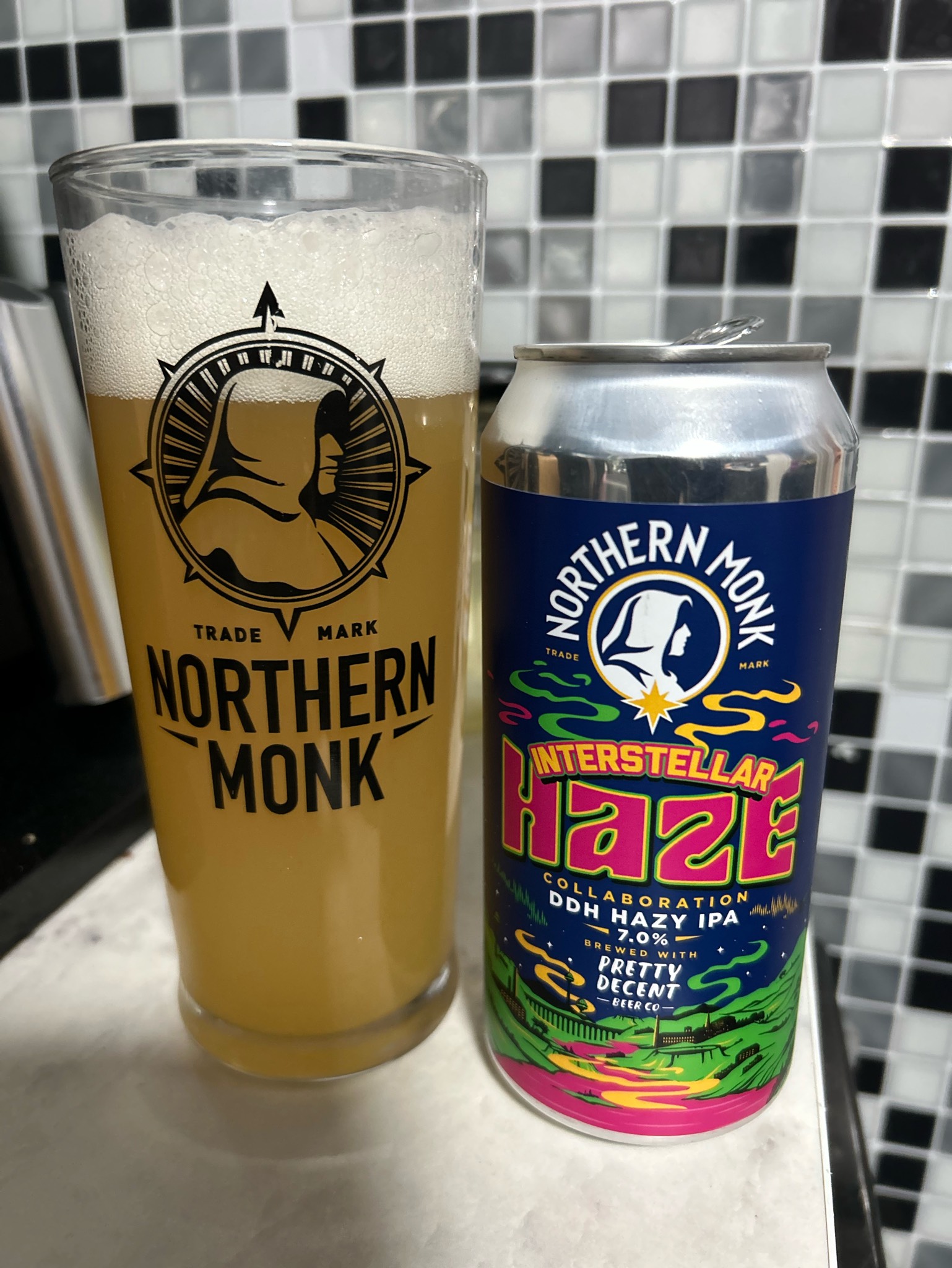 Interstellar haze, Northern Monk Brew Co.