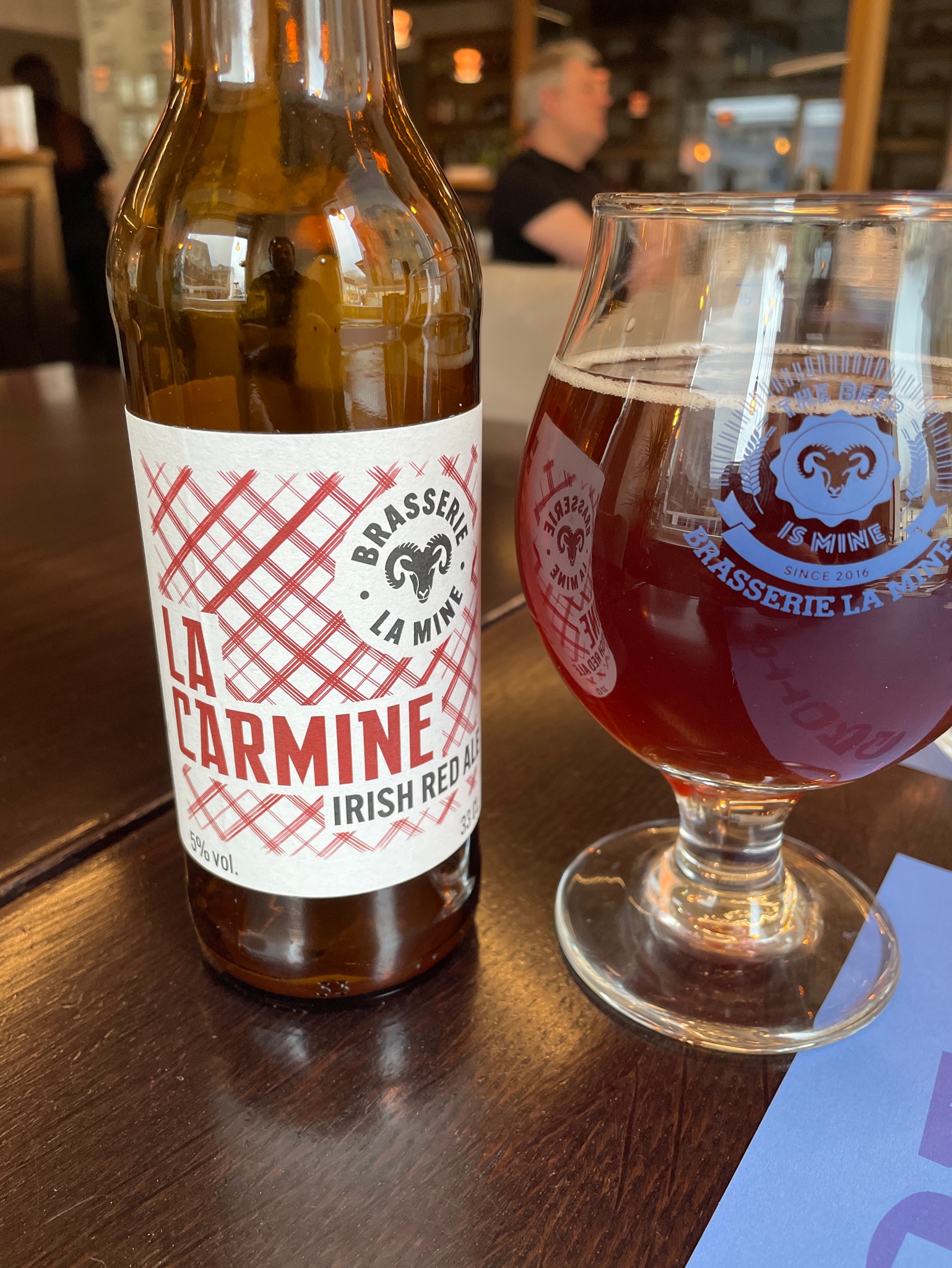 La carmine, Brasserie La Mine