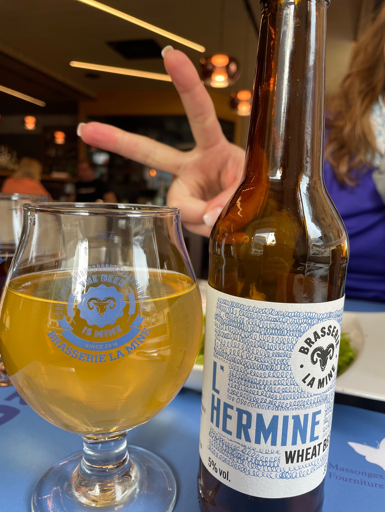 L'hermine, Brasserie La Mine