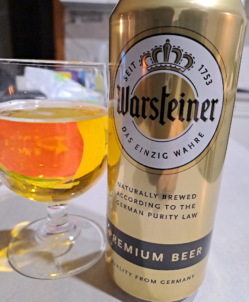 Warsteiner Pilsener / Premium Beer, Germany