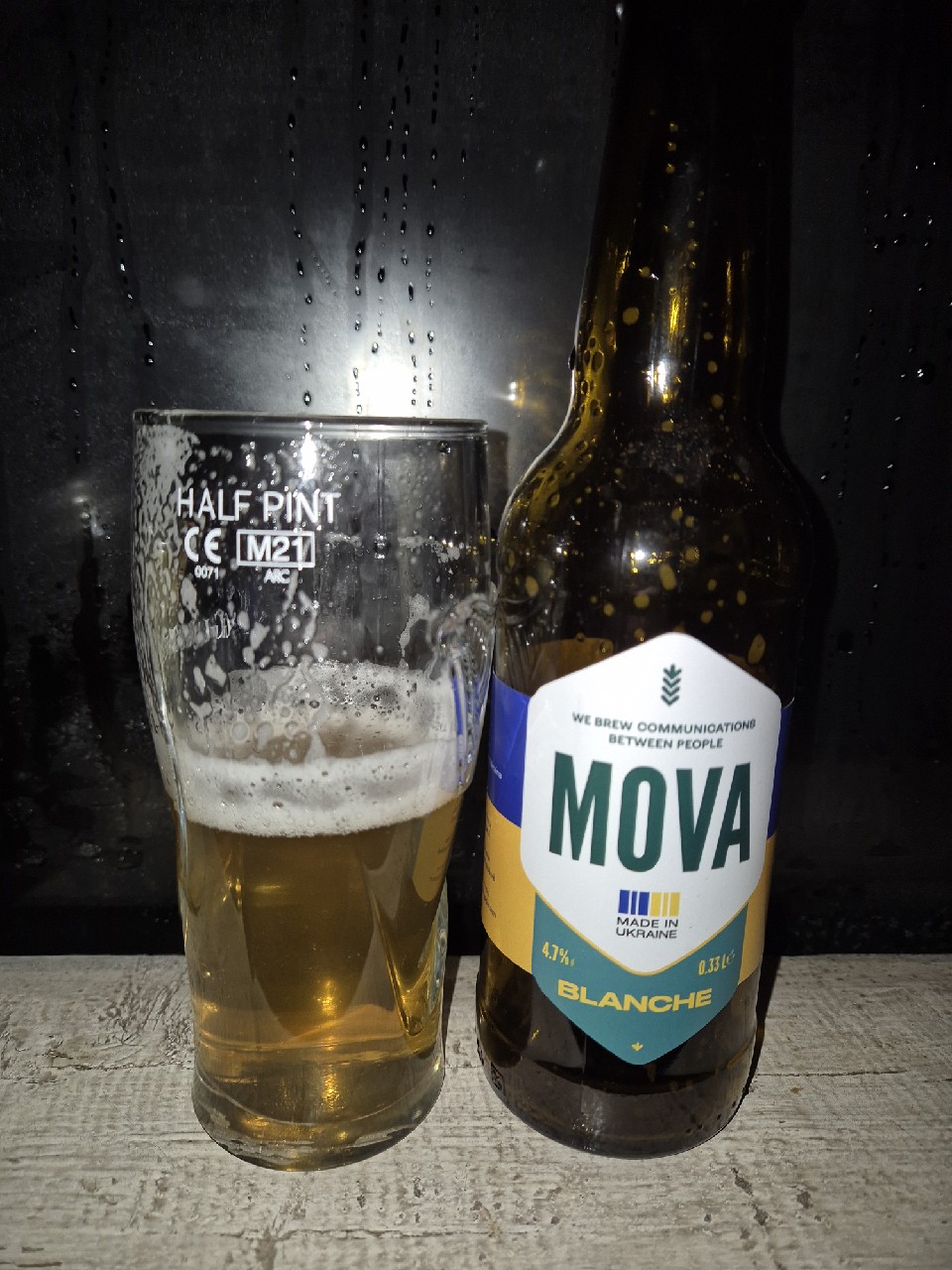 Mova Blanche, Mova Brewing Co.