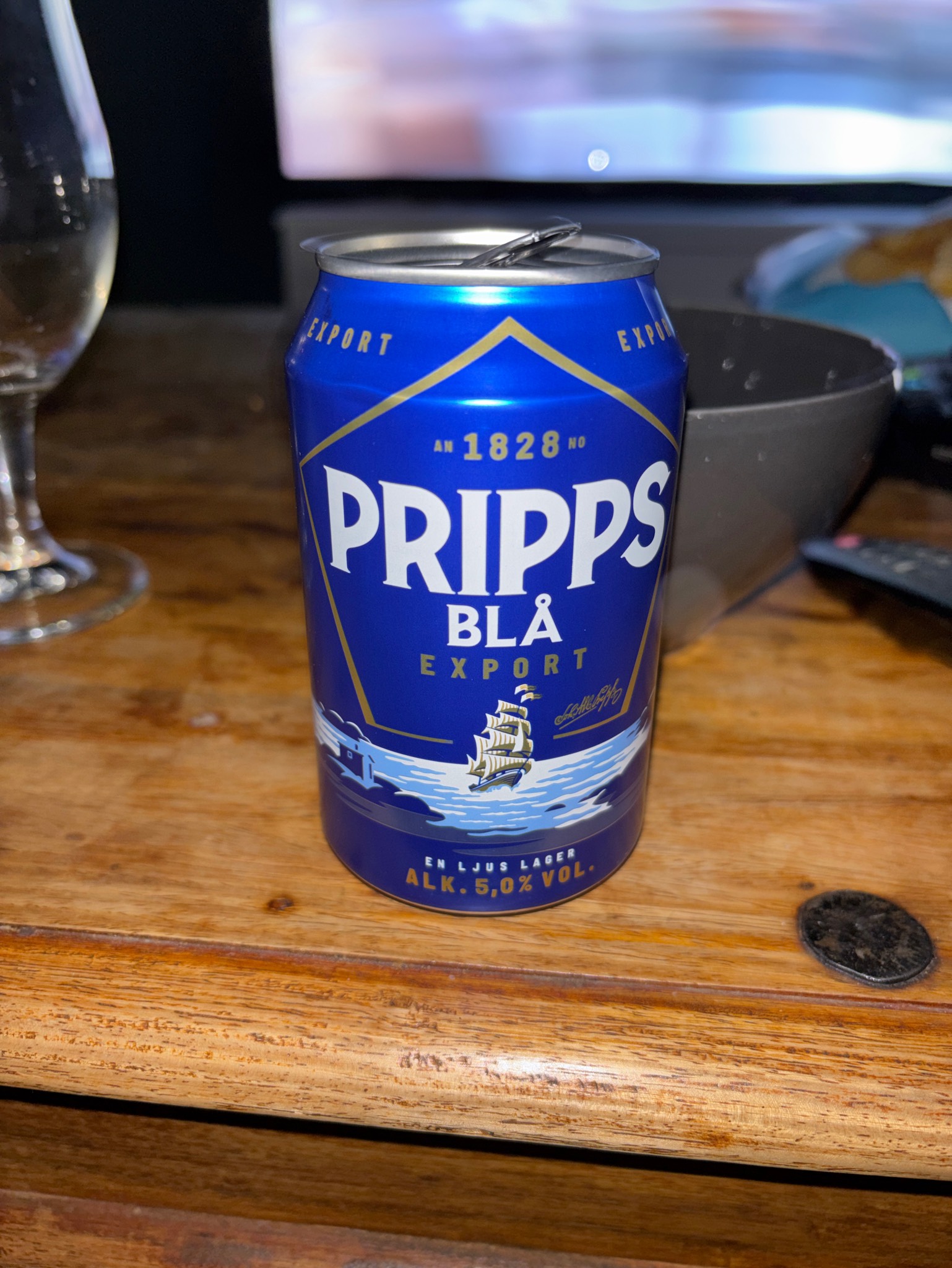 Pripps Blå Export, Sweden