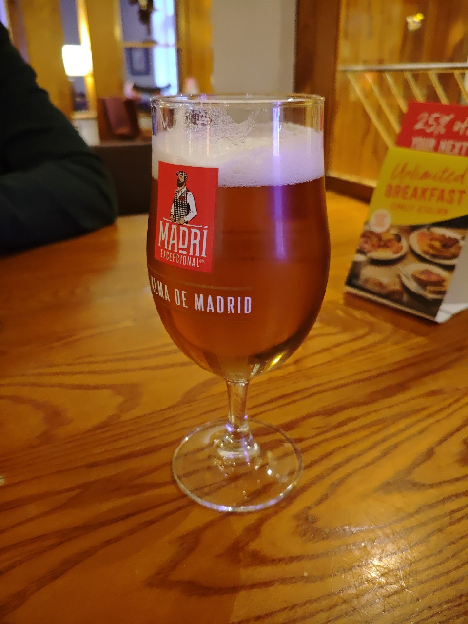 Madrí Excepcional, Cervezas La Sagra (Molson Coors)