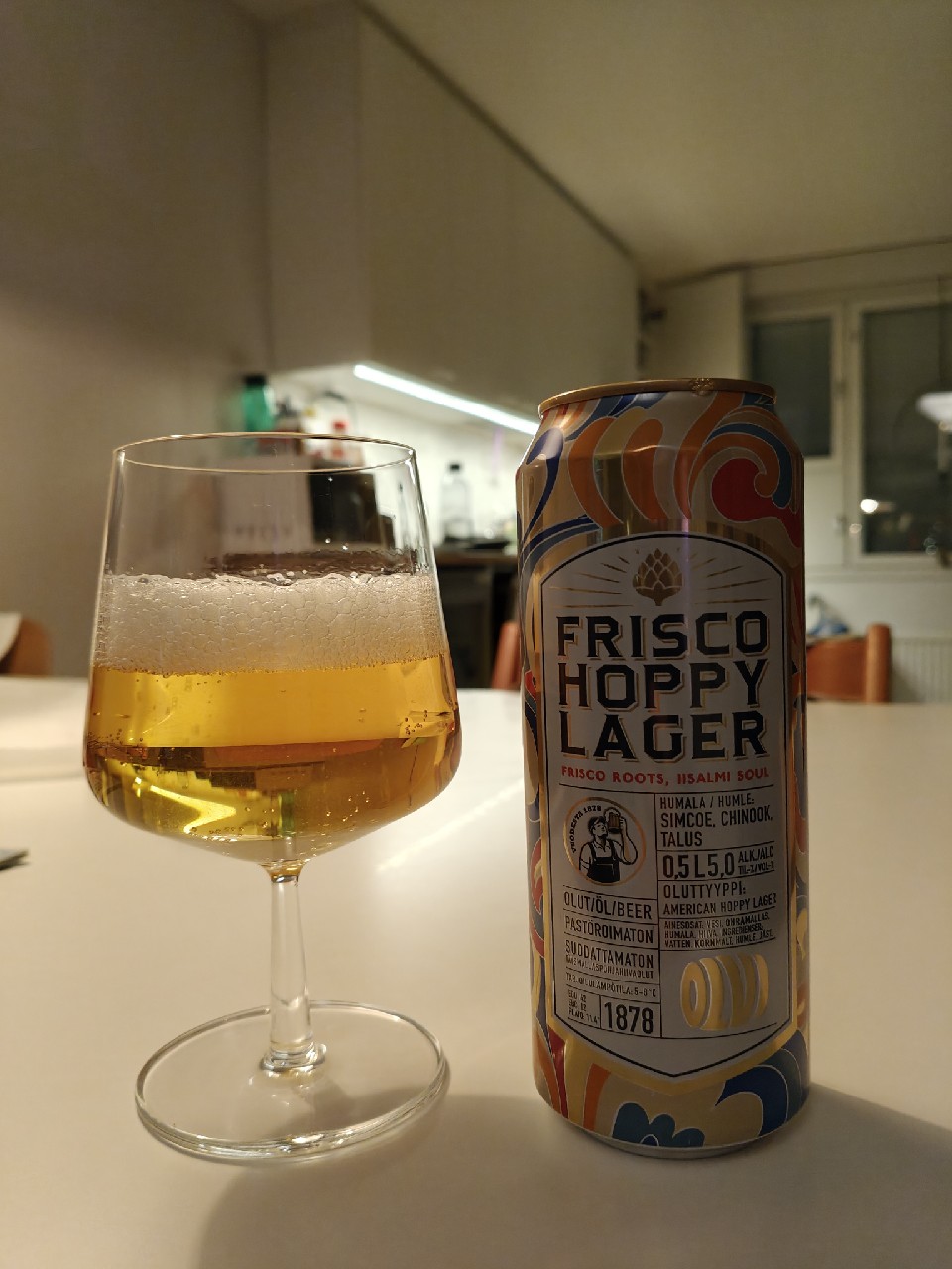 Frisco Hoppy Lager, Finland