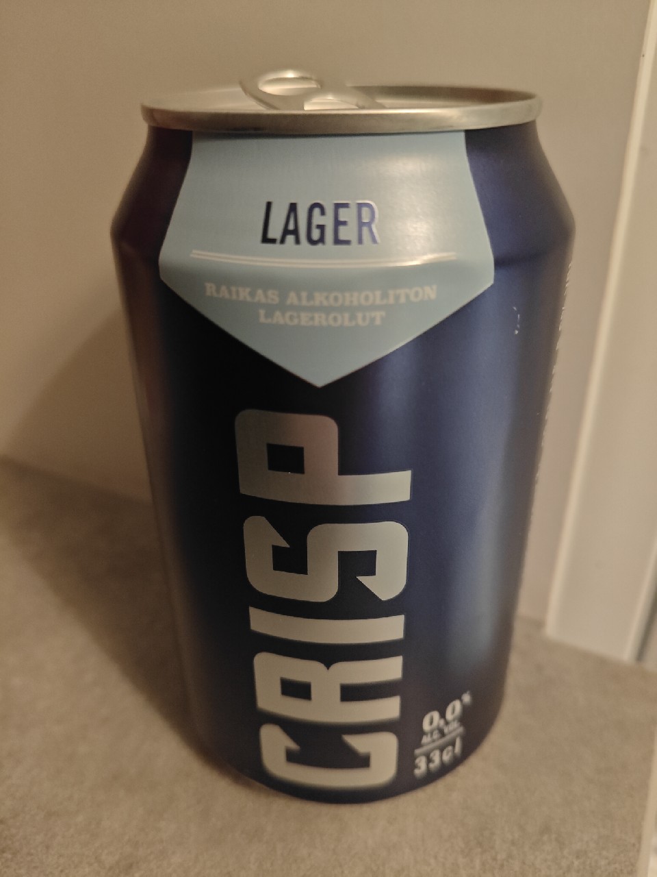 Crisp Vaalea Lager, Finland
