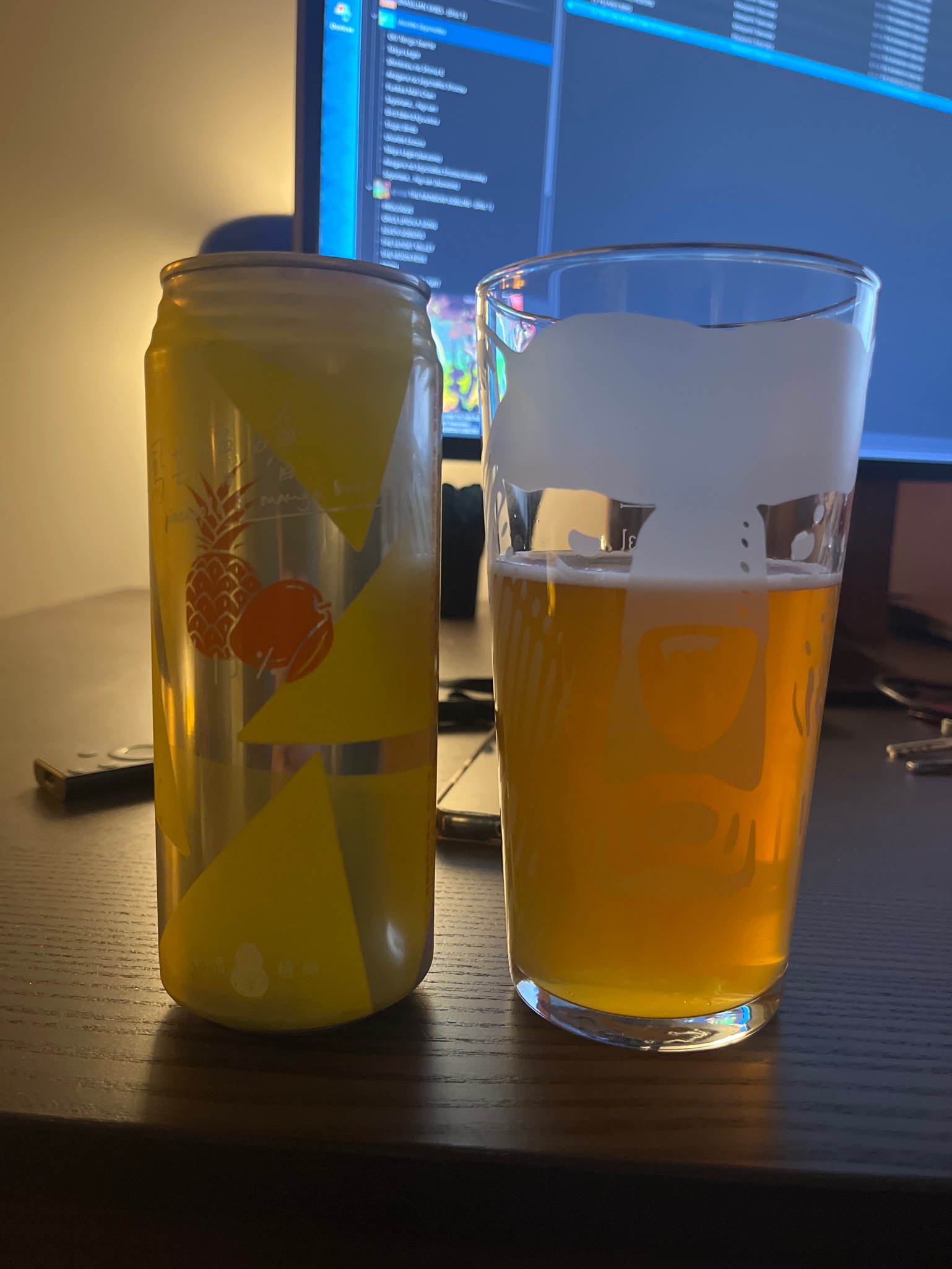 Mango Pineapple & Mango Beer, Taihu Brewing Co / 臺虎