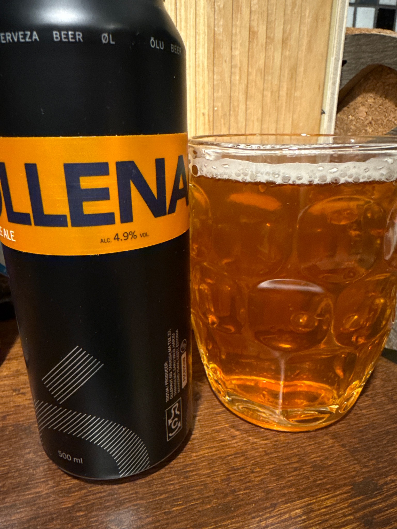 Óllenaut pale ALE, Õllenaut