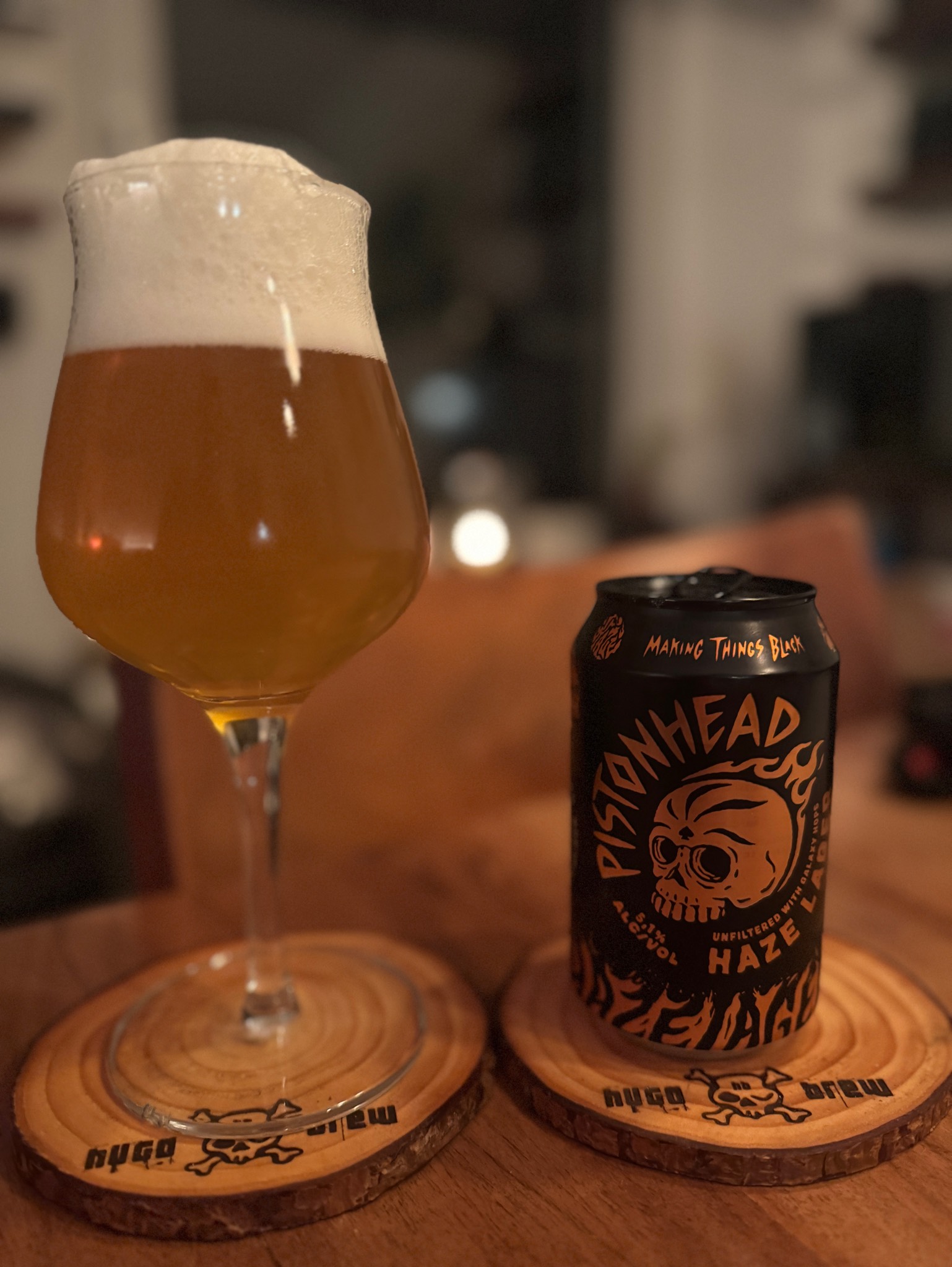 Pistonhead Haze Lager, Brutal Brewing (Spendrups Bryggeri)