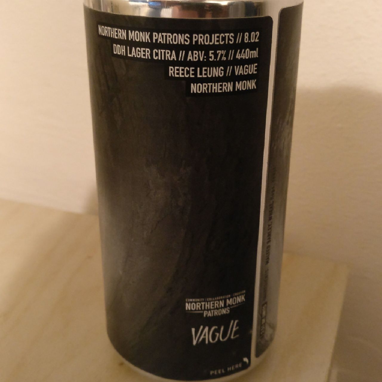 Patrons Project 8.02 DDH Lager Citra // Reece Leung // Vague, England