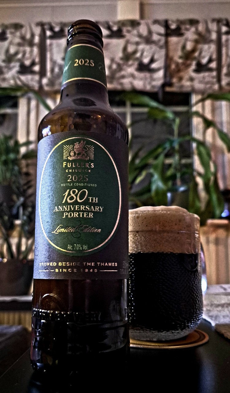 180th Anniversary Porter, Fuller's Griffin Brewery (Asahi Breweries)