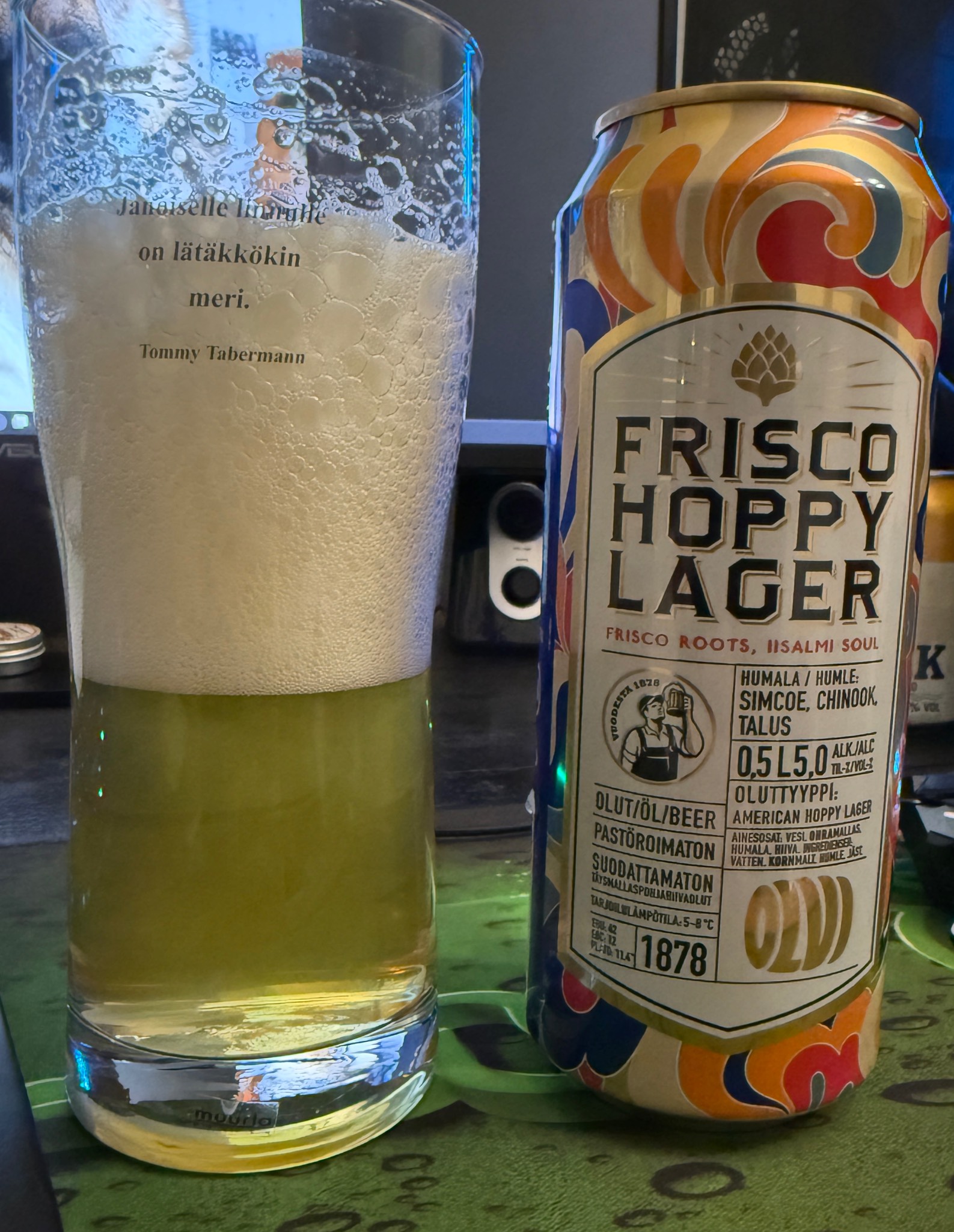 Frisco Hoppy Lager, Finland