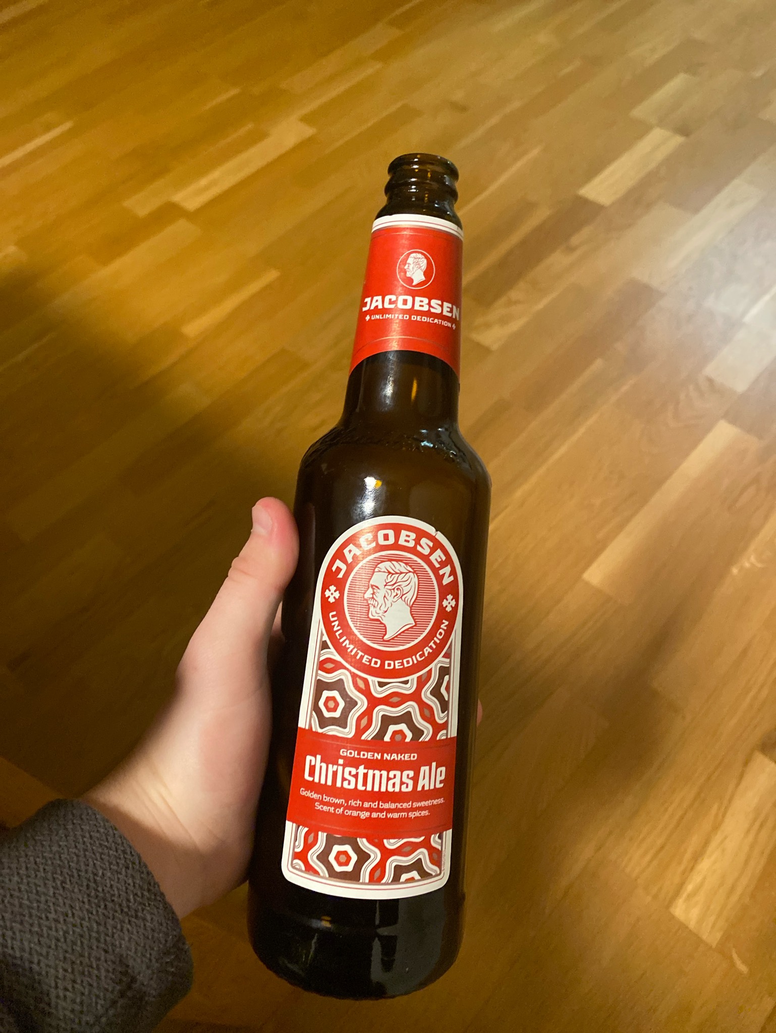 Golden Naked Christmas Ale, Denmark