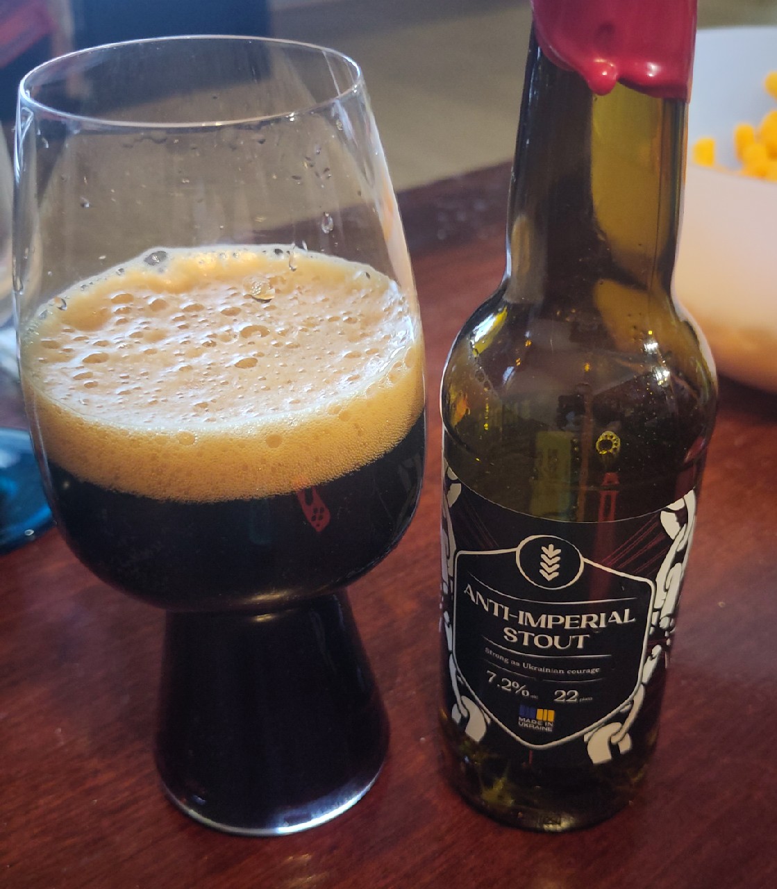 Anti-Imperial Stout, Mova Brewing Co.