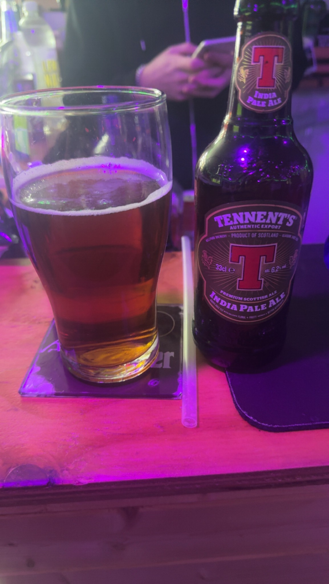 Tennent's India Pale Ale, Scotland