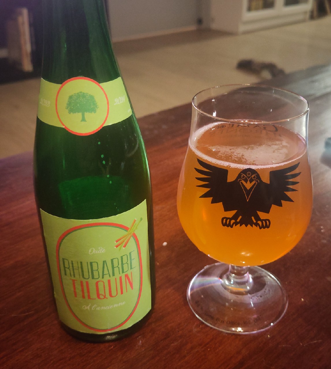 Oude Rhubarbe Tilquin à l'Ancienne (2022-2023), Gueuzerie Tilquin