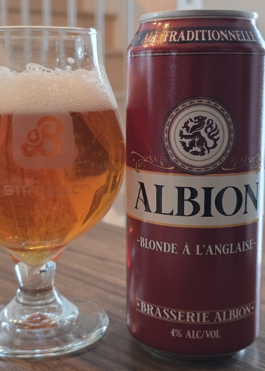 Albion Bitter Classique Session Anglaise, Brasserie Artisanale Albion