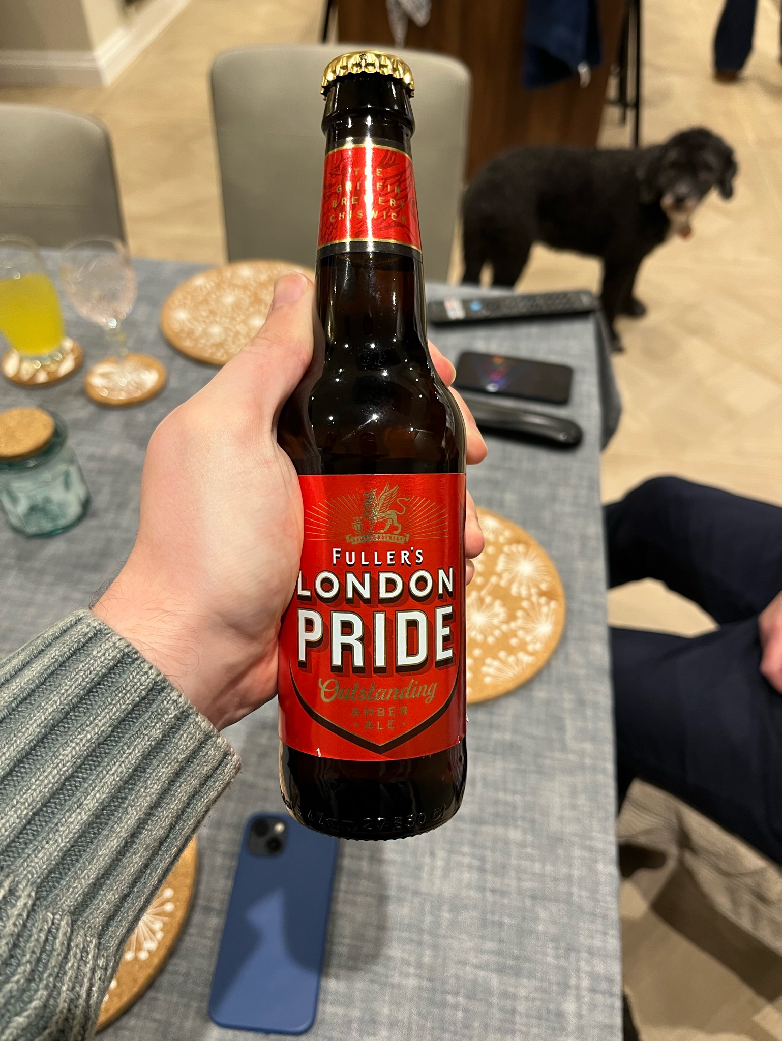 London Pride, Fuller's Griffin Brewery (Asahi Breweries)