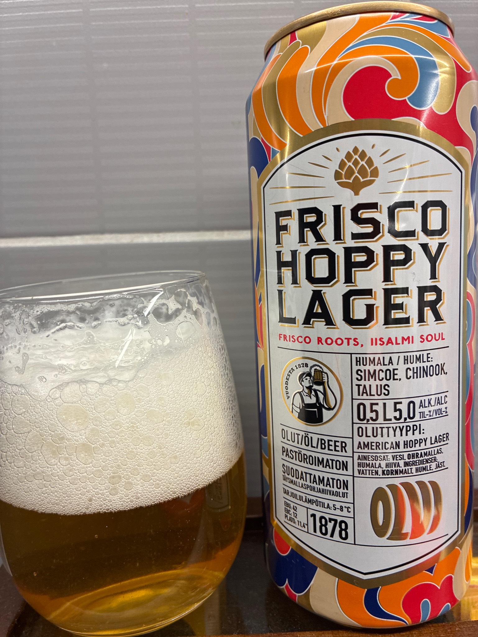 Frisco Hoppy Lager, Olvi