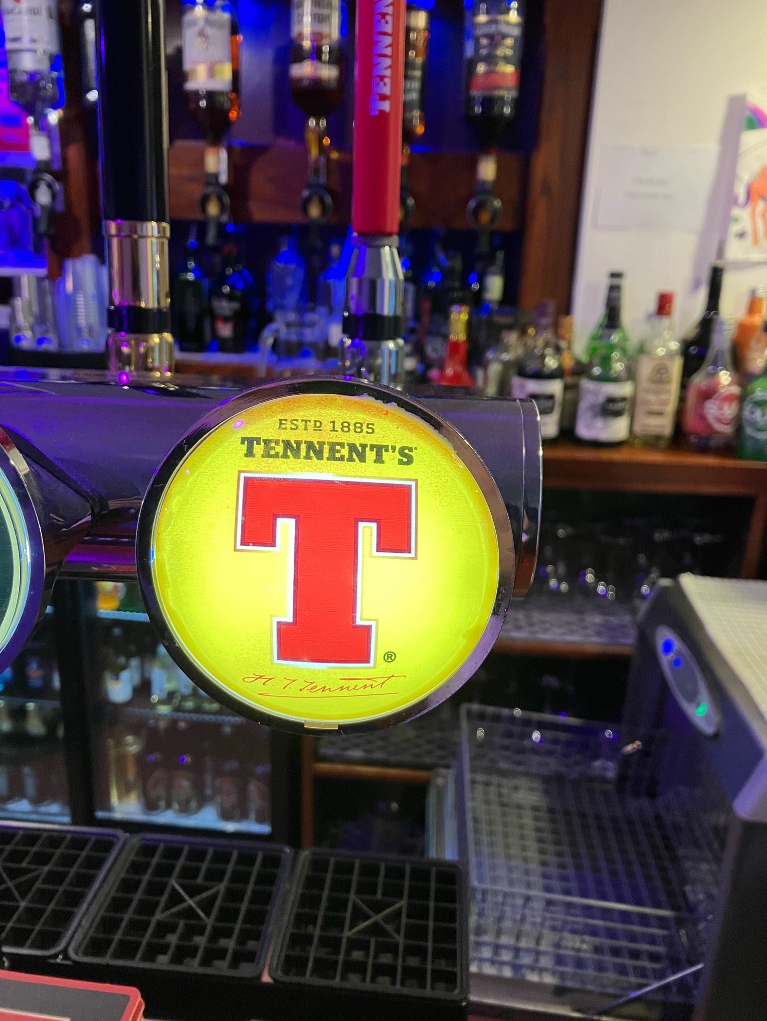 Tennent's Lager, Scotland