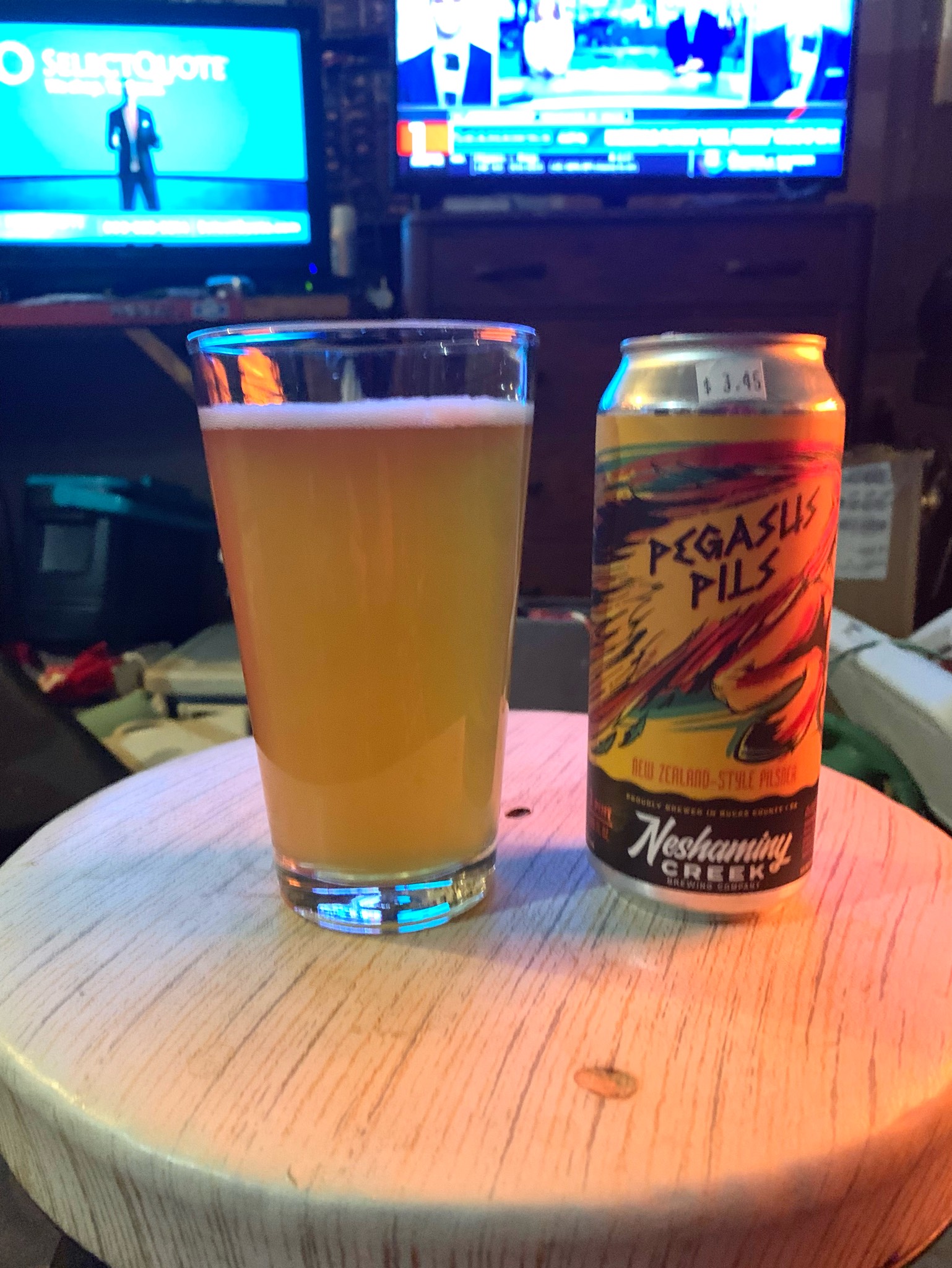 Pegasus Pils, Neshaminy Creek Brewing Company