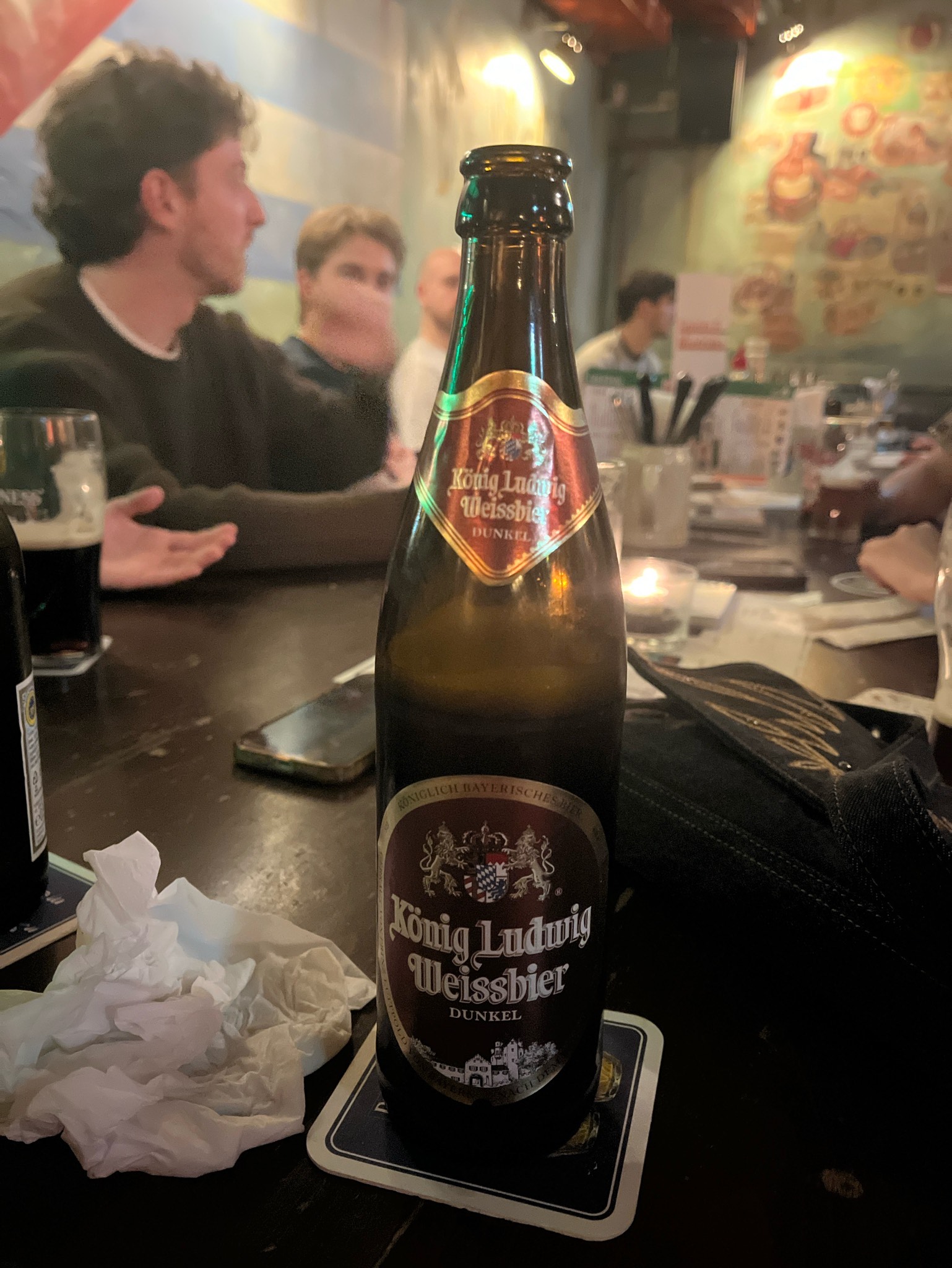 König Ludwig Weissbier Dunkel, König Ludwig Schlossbrauerei Kaltenberg (Warsteiner)