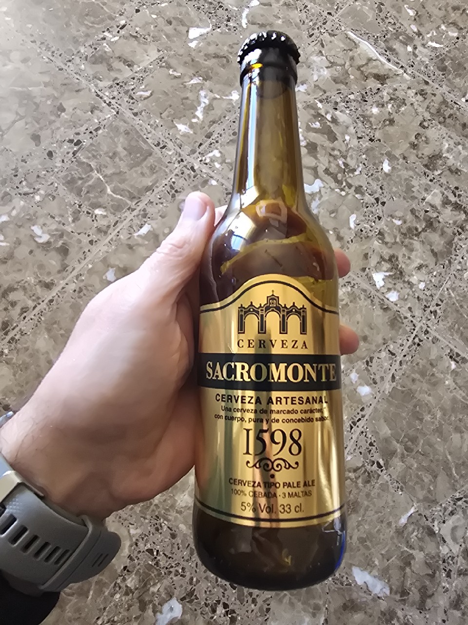 Sacromonte 1598, Cerveza Sacromonte